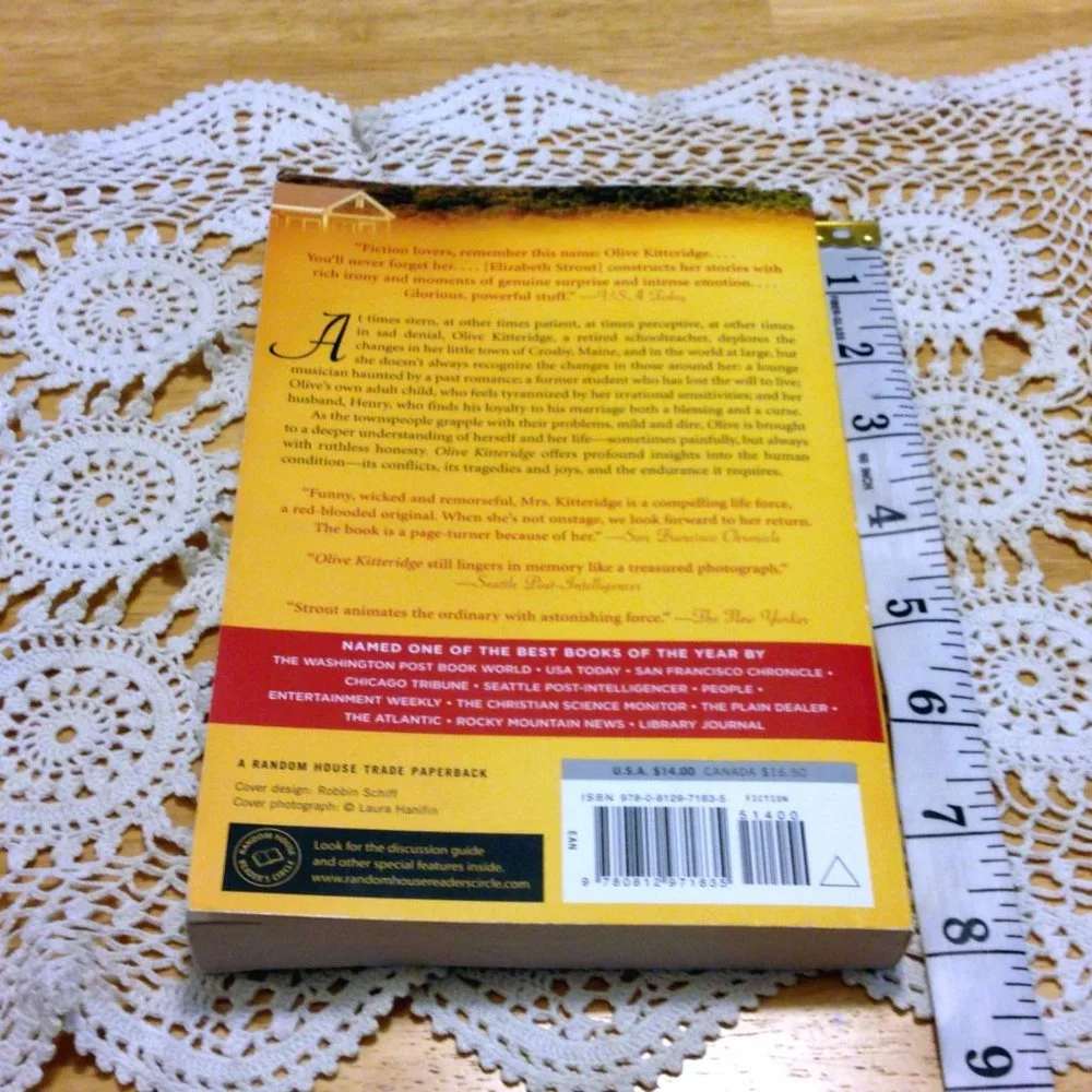 Book Sale! 3 for $10! Pulitzer Prize Literature, Olive Kitteridge